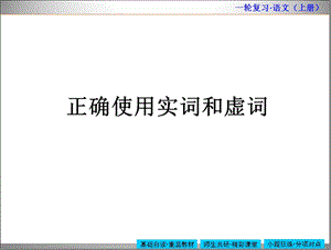 正确使用实词和虚词.ppt