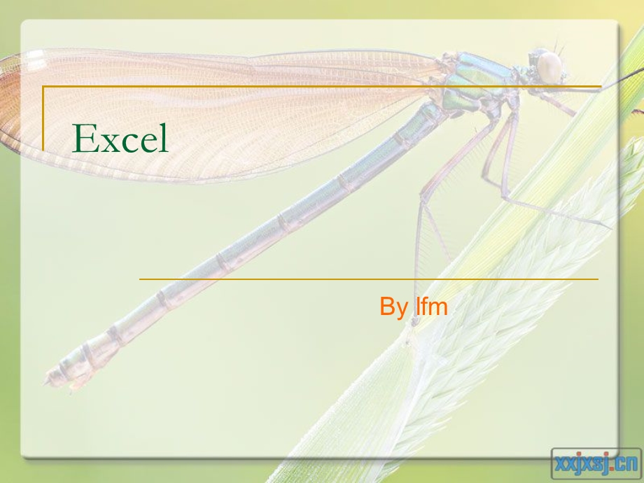 1.1excel初步介绍.ppt_第1页