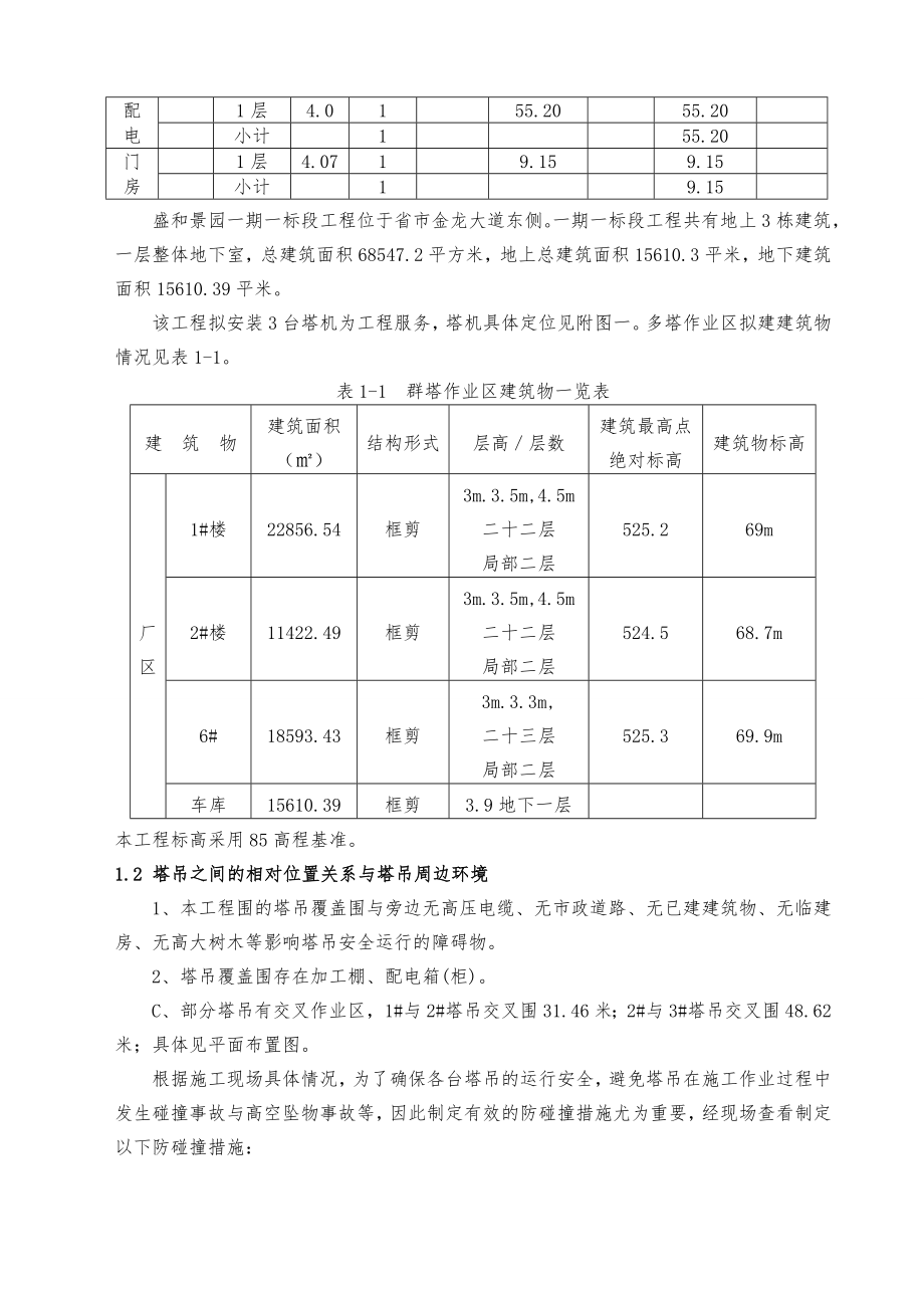 多塔作业防碰撞工程施工组织设计方案(已修改).doc_第3页