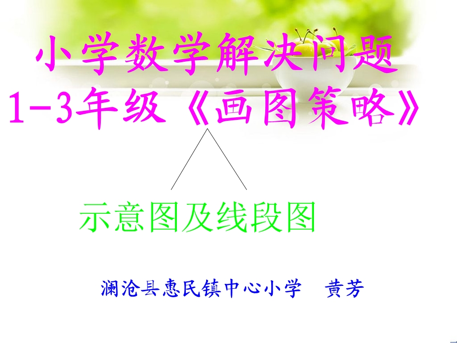 小学数学低段画图策略.ppt_第1页