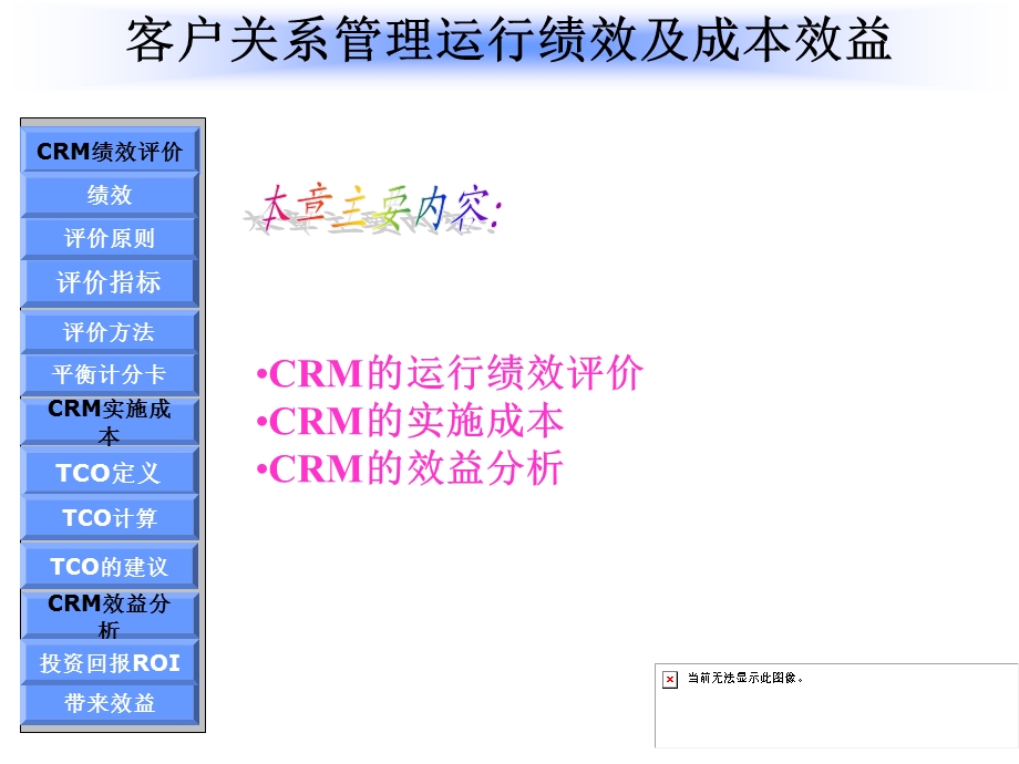 客户关系管理运行绩效及成本效益.ppt_第1页