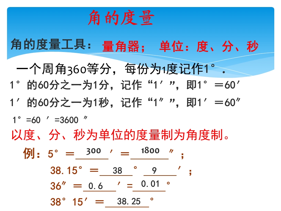 新人教版七年级上册4.3.2角的度量与运算.ppt_第3页