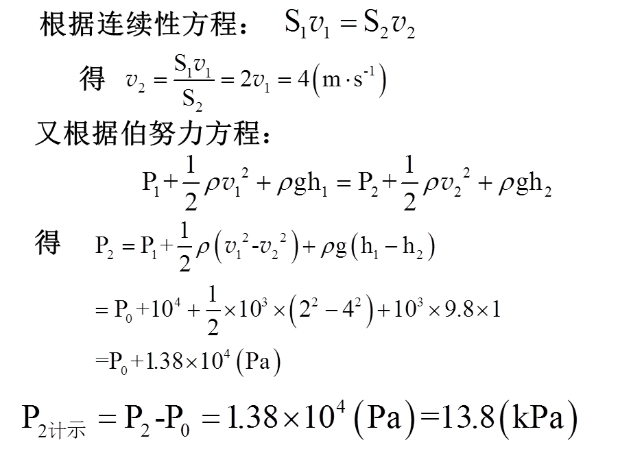 流体的运动作业.ppt_第2页