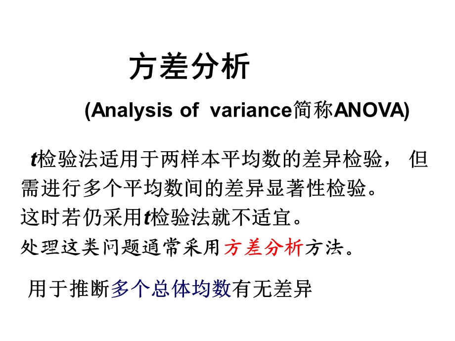 方差分析-统计学原理.ppt_第1页