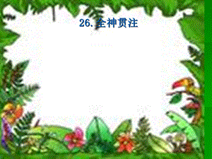 小学语文全神贯注.ppt