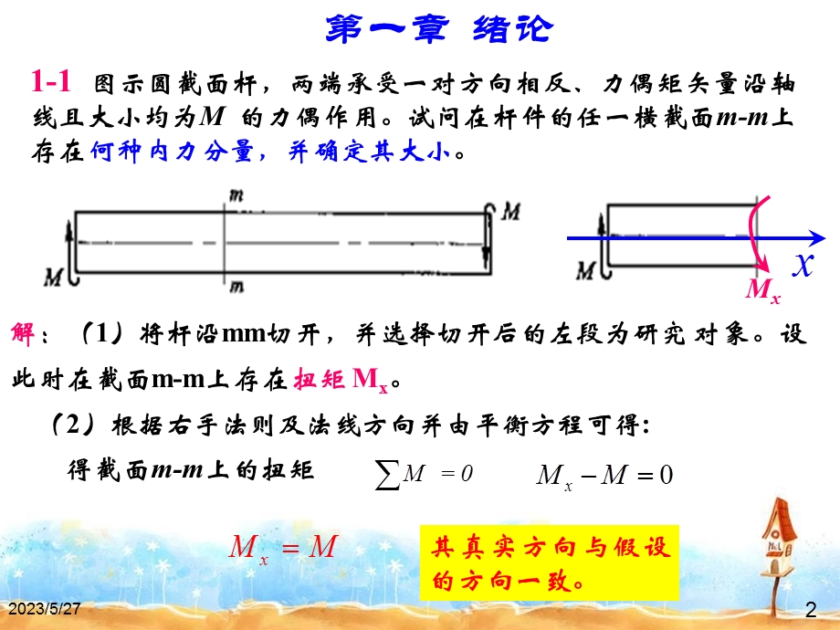 材料力学课后答案第1、2章习题解答.ppt_第2页