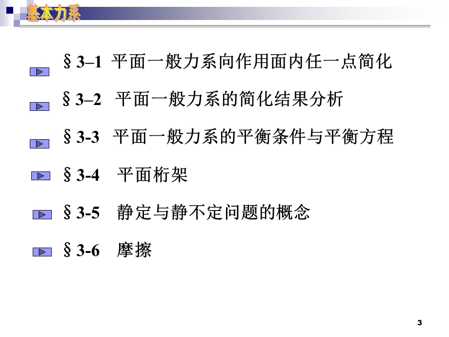 工程力学静力学第三章平面一般力系.ppt_第3页