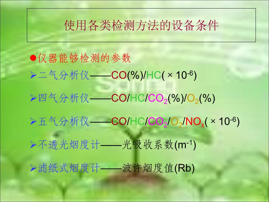 机动车尾气检测方法解析及注意事项.ppt_第3页