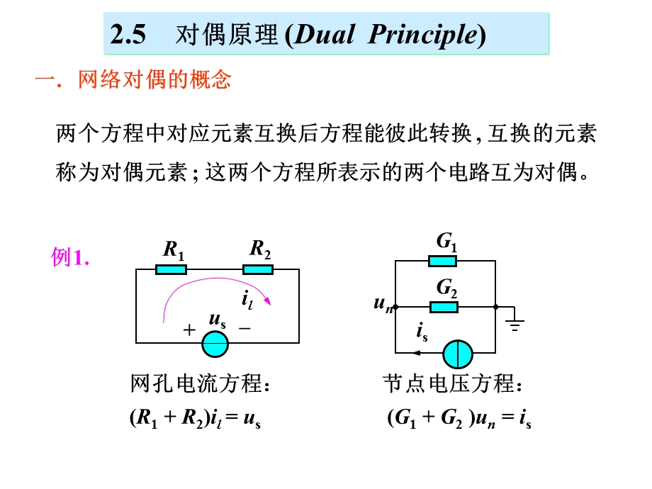 电路分析基础-对偶原理.ppt_第1页