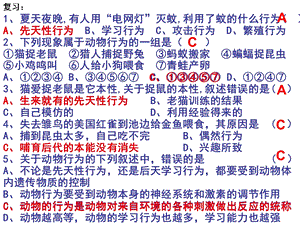 生物动物行为的类型.ppt