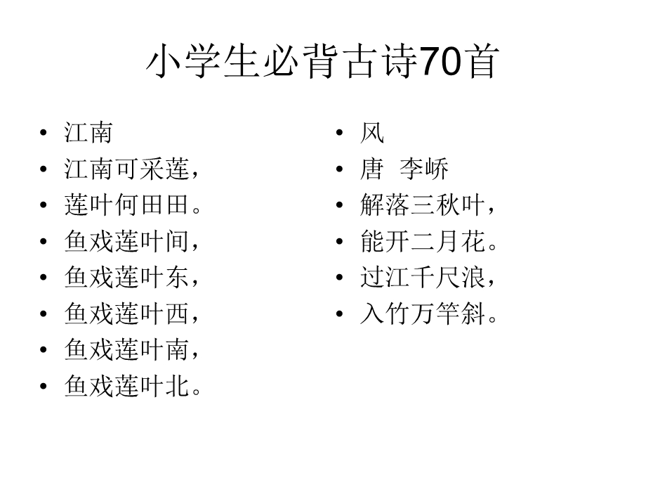 小学生必背古诗.ppt_第1页