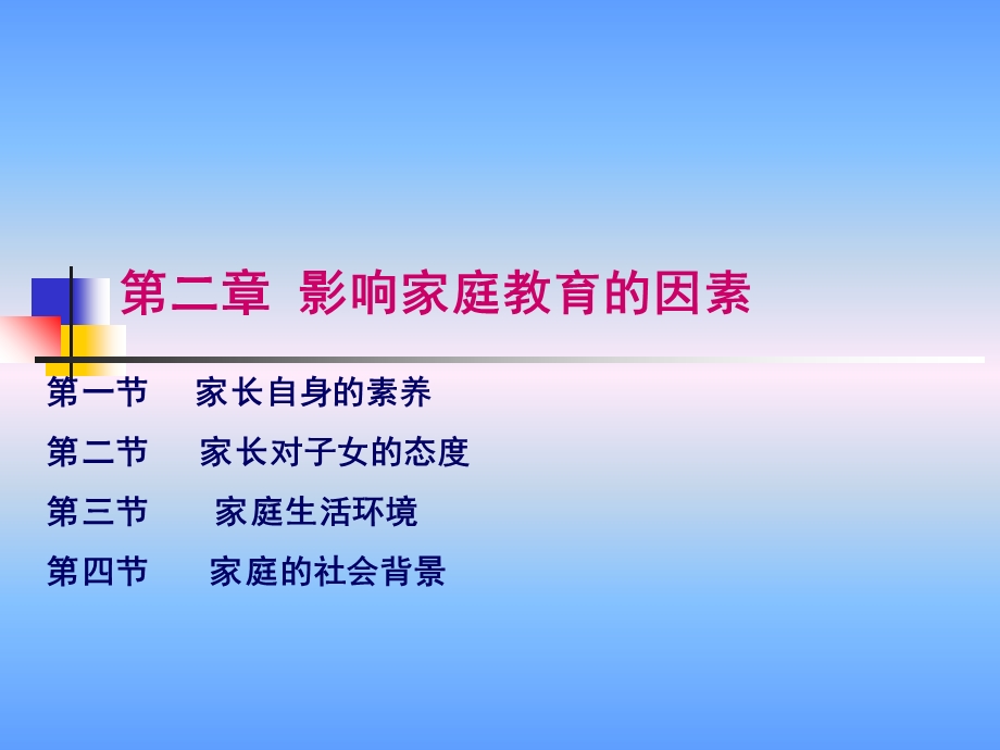 影响家庭教育的因素.ppt_第1页