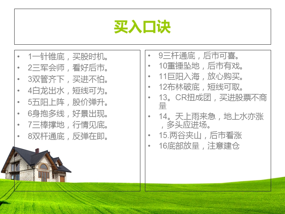 股票买入和卖出的口诀.ppt_第3页