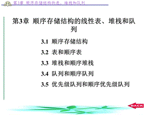 顺序存储结构的表、堆栈和队列.ppt