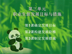 职业生涯发展目标与措施.ppt