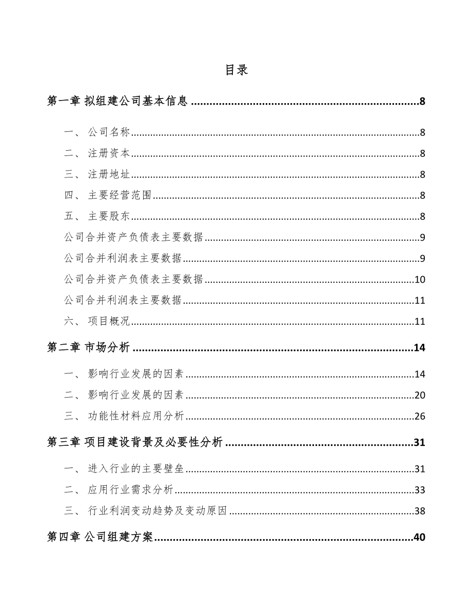 太原关于成立高性能纯铁粉公司可行性研究报告.docx_第2页