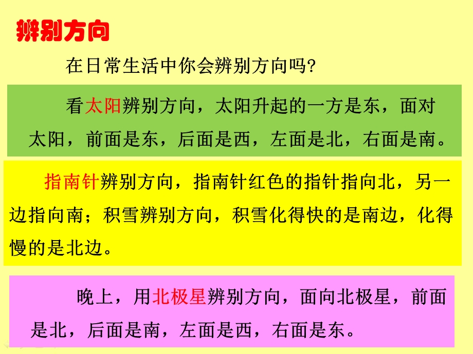 课题一认识东、南、西、北.ppt_第3页