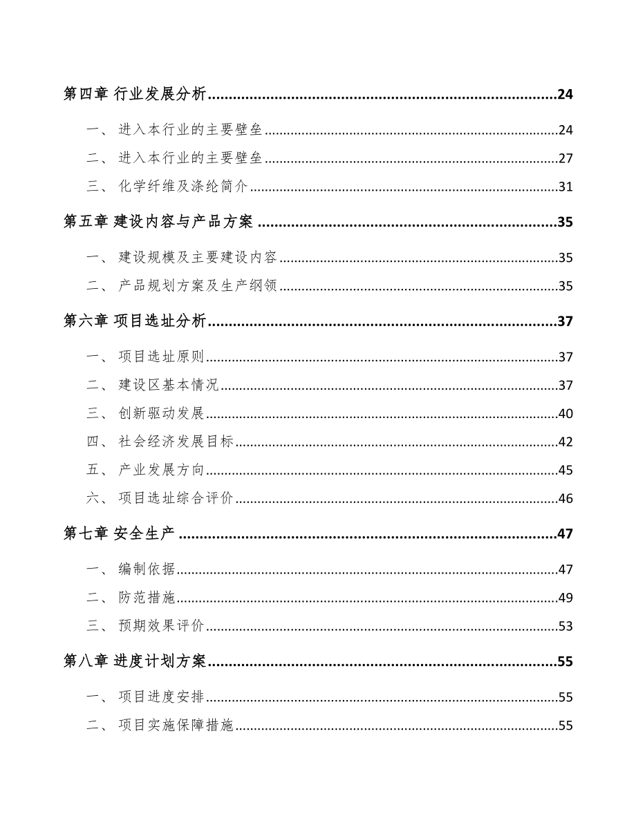 太原涤纶纤维项目可行性研究报告.docx_第2页