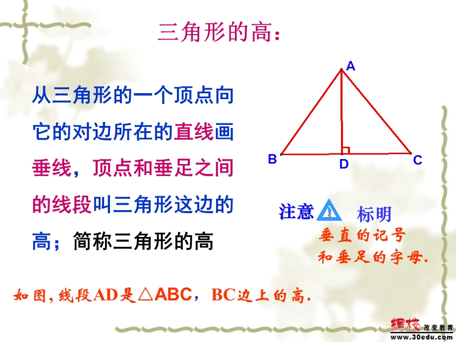 角形的高、中线、角平分线.ppt_第2页