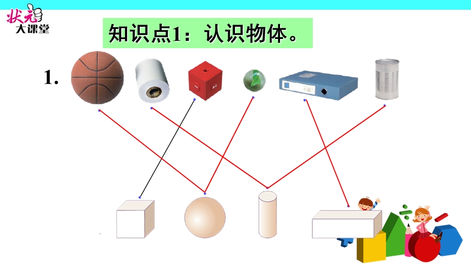 人教数学一年级上《认识图形》练习课(第1-2课时).ppt_第3页