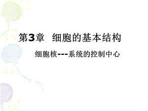 高一生物教学资料细胞核-系统的控制中心.ppt