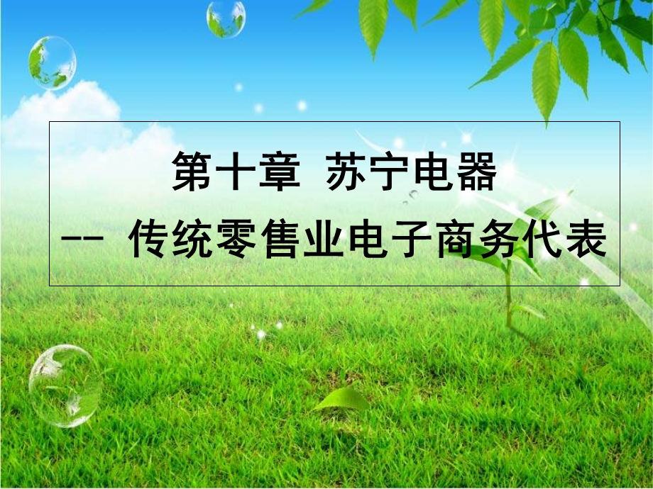 苏宁电器传统零售业电子商务的代表.ppt_第1页