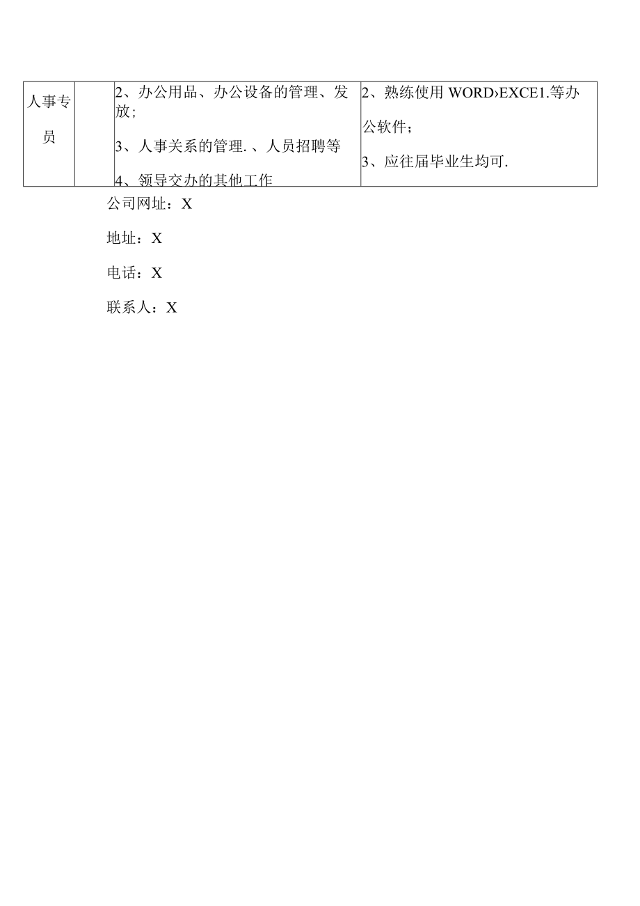 XX工程管理咨询有限公司202X年校园招聘简章.docx_第2页