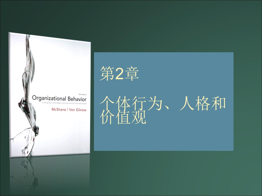 组织行为学第2章人格.ppt_第1页