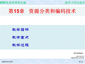 系统原理和实施-资源分类和编码技术.ppt