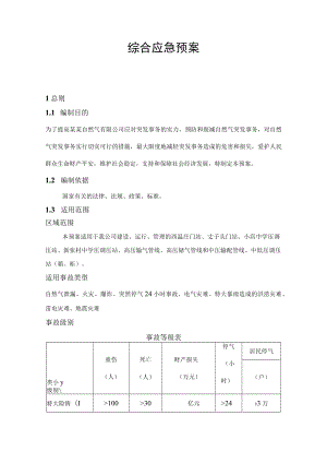 燃气有限公司应急预案.docx