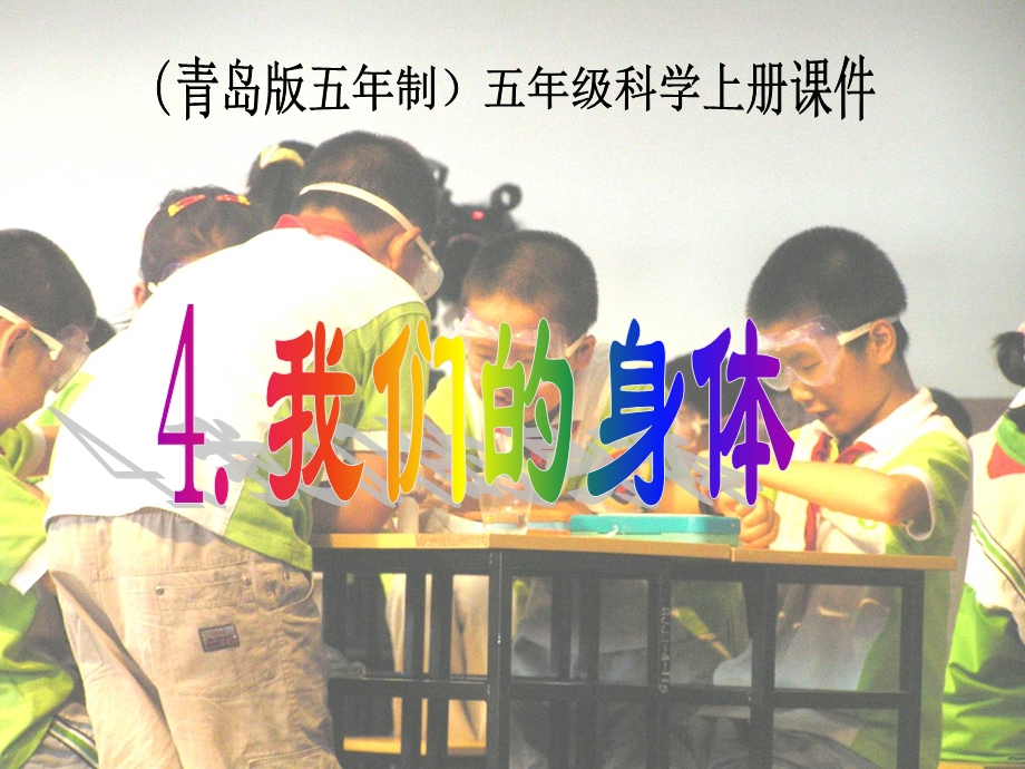 科学上册我们的身体1课件青岛版.ppt_第1页