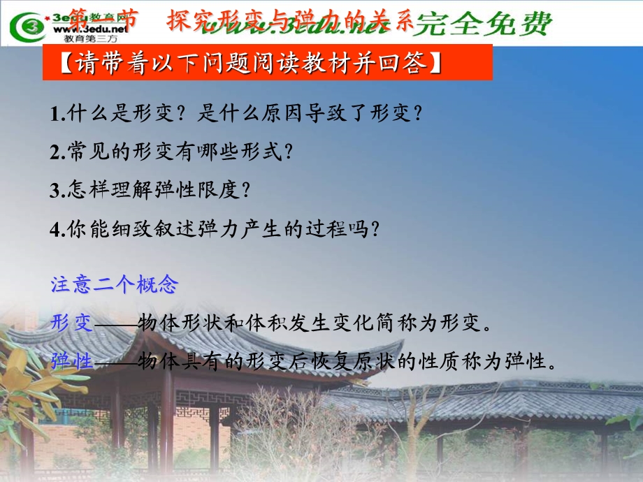 高一物理探究形变与弹力的关系.ppt_第3页