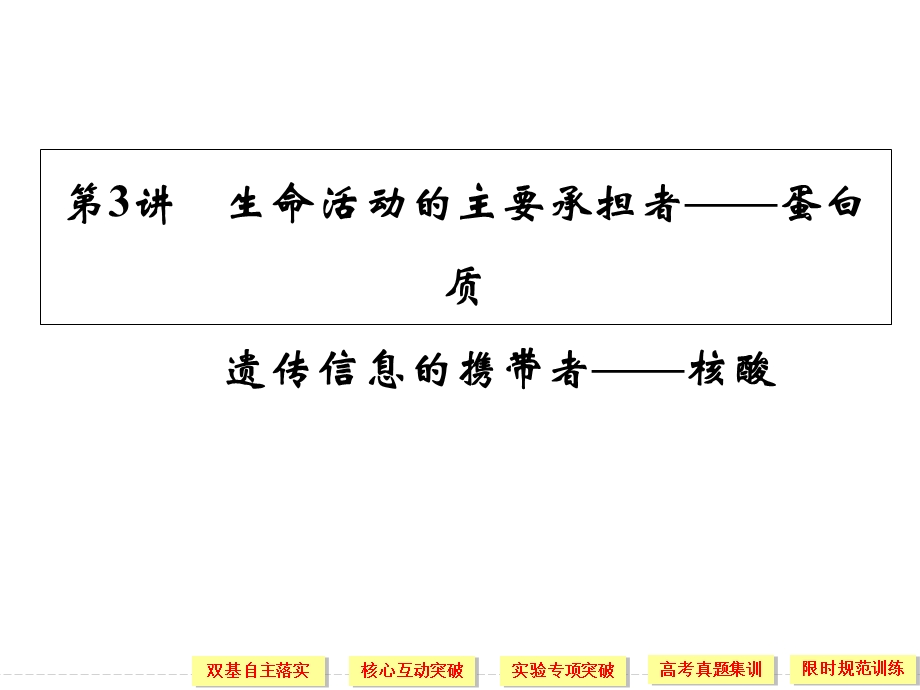 蛋白质和核酸一轮复习.ppt_第1页