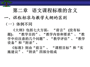 语文课程标准的含义.ppt