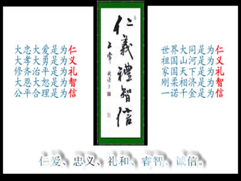 高一主题班会：继承传统文化,做现代文明人.ppt_第3页