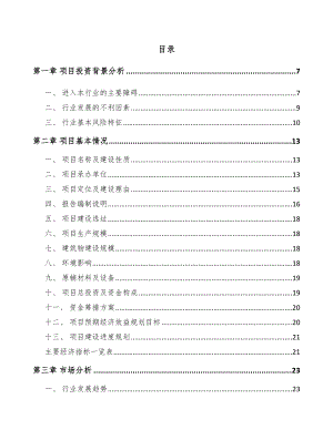 大足区饲料添加剂项目可行性研究报告.docx