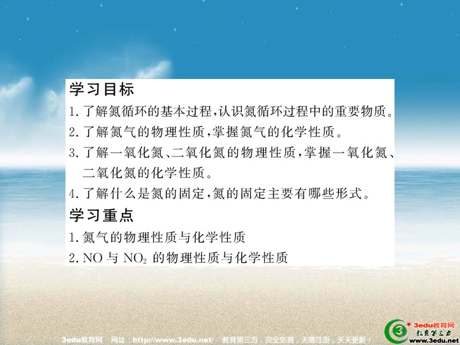 高一化学一氧化氮和二氧化氮.ppt_第3页