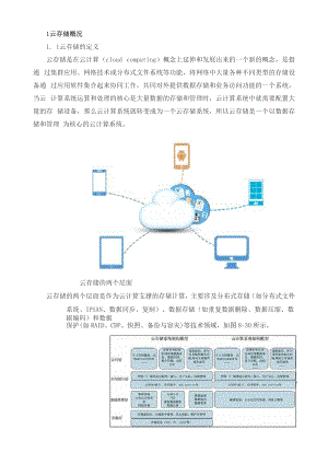 云存储技术介绍及应用发展分析.docx