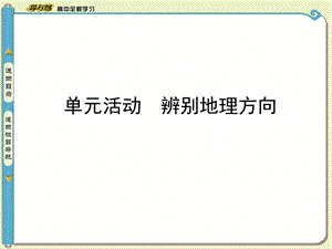 单元活动辨别地理方向.ppt