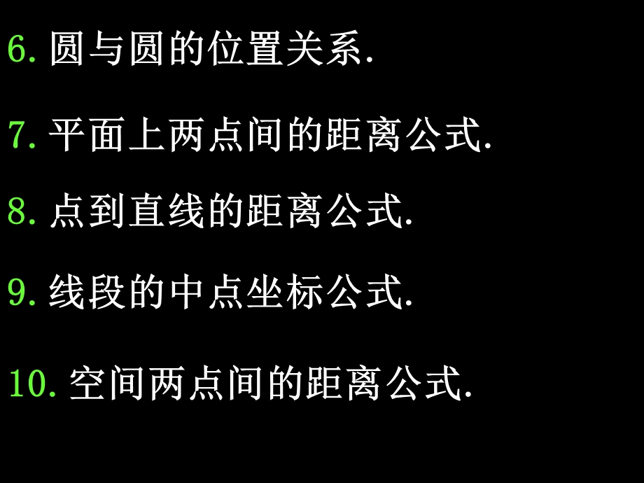 高一数学(解析几何考试说明).ppt_第3页