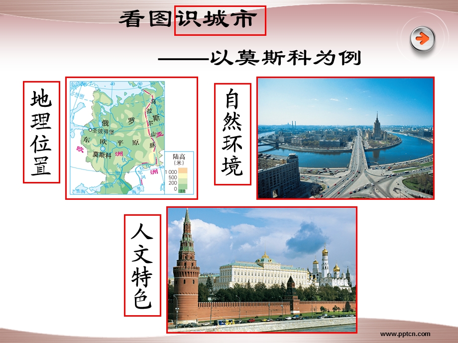 综合探究四：如何认识城市以莫斯科为例(上课).ppt_第2页