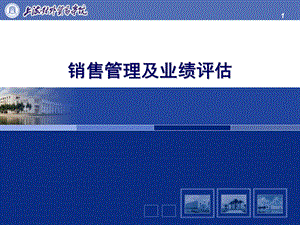 销售管理及业绩评估应用.ppt
