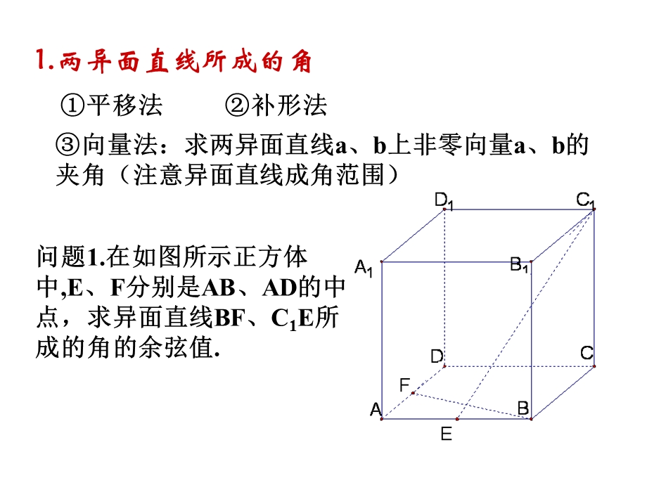立体几何角度的求法.ppt_第2页