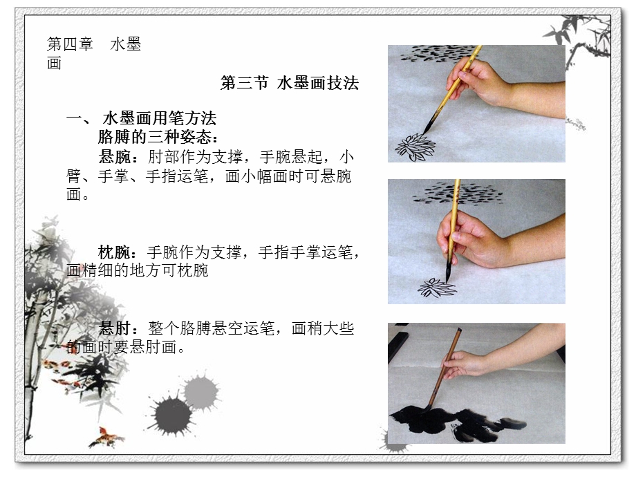 美术基础教学课件第四章《水墨画》第三节.ppt_第3页