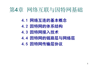 网络互联与因特网基础.ppt