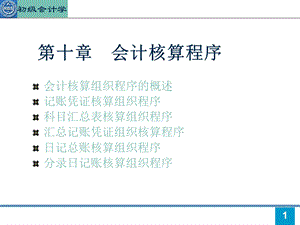 初级会计,第十章1.ppt