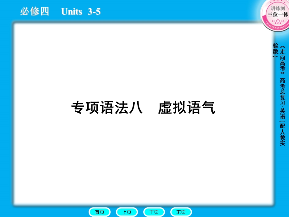 高三英语总复习课件：语法8虚拟语气.ppt_第1页