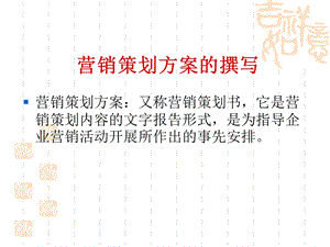 营销策划方案的撰写.ppt