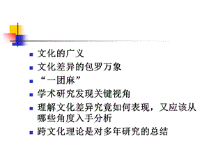 跨文化管理理论和实践.ppt