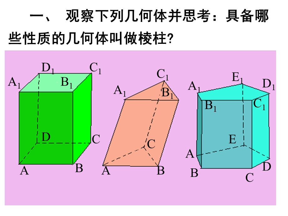 高一数学必修空间几何体的结构.ppt_第1页